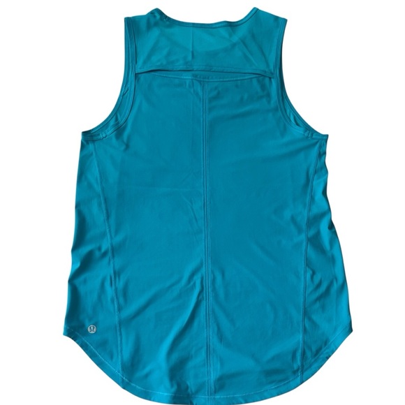 Lululemon Sculpt Tank - Turquoise Tide SZ 4 - Picture 2 of 6